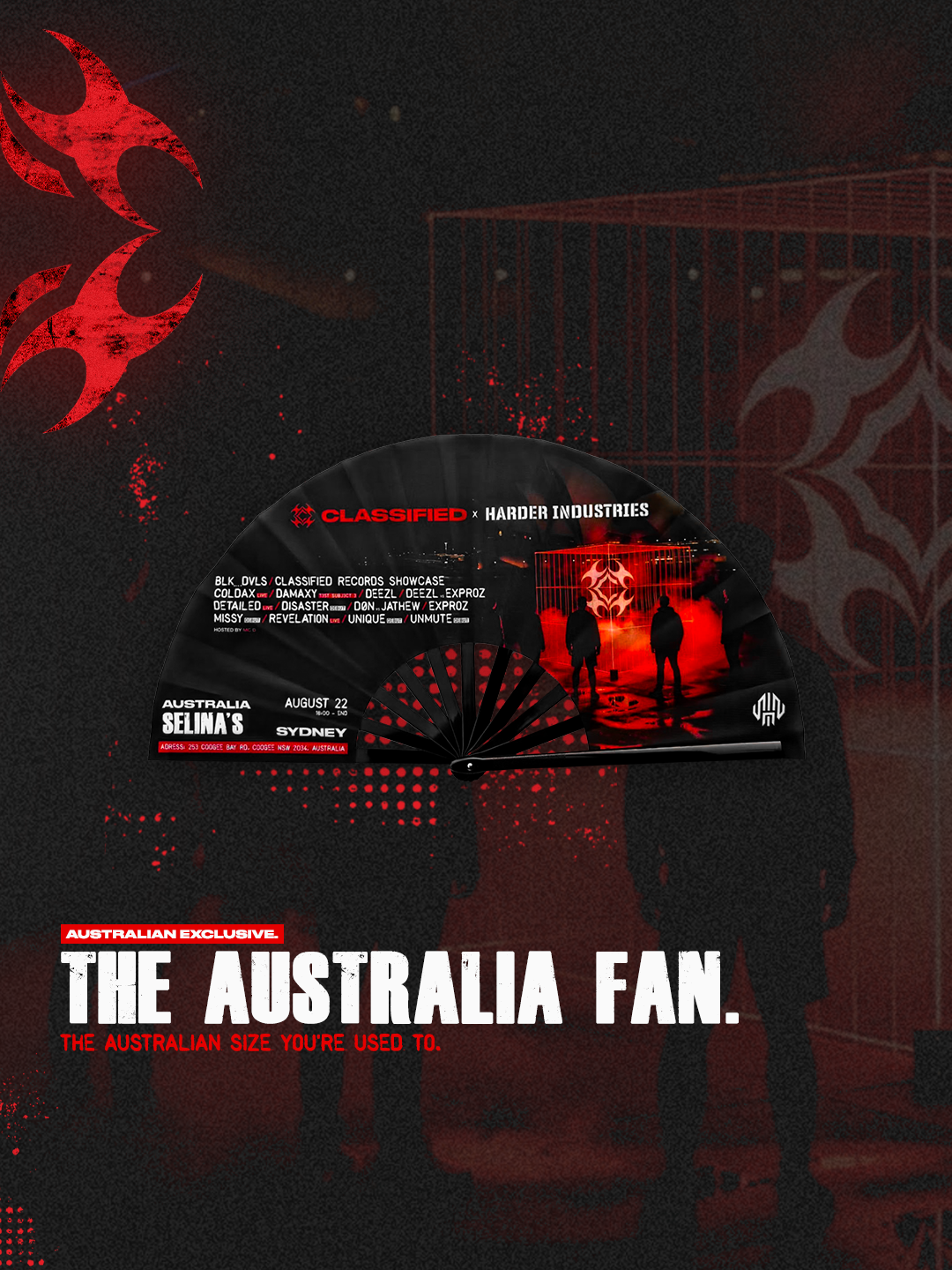 Harder Industries x Classified Limited Edition Fan