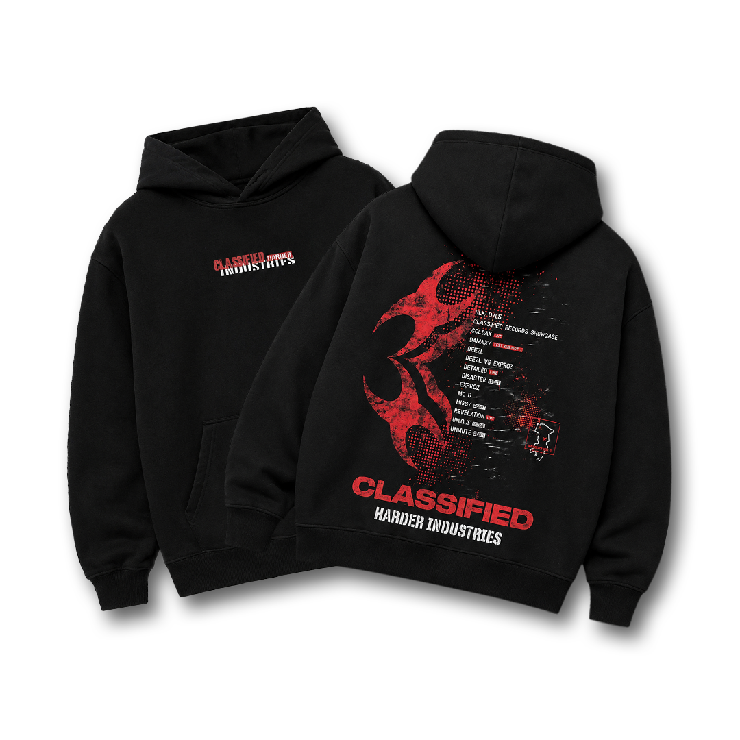 Harder Industries x Classified Limited Edition Hoodie V1