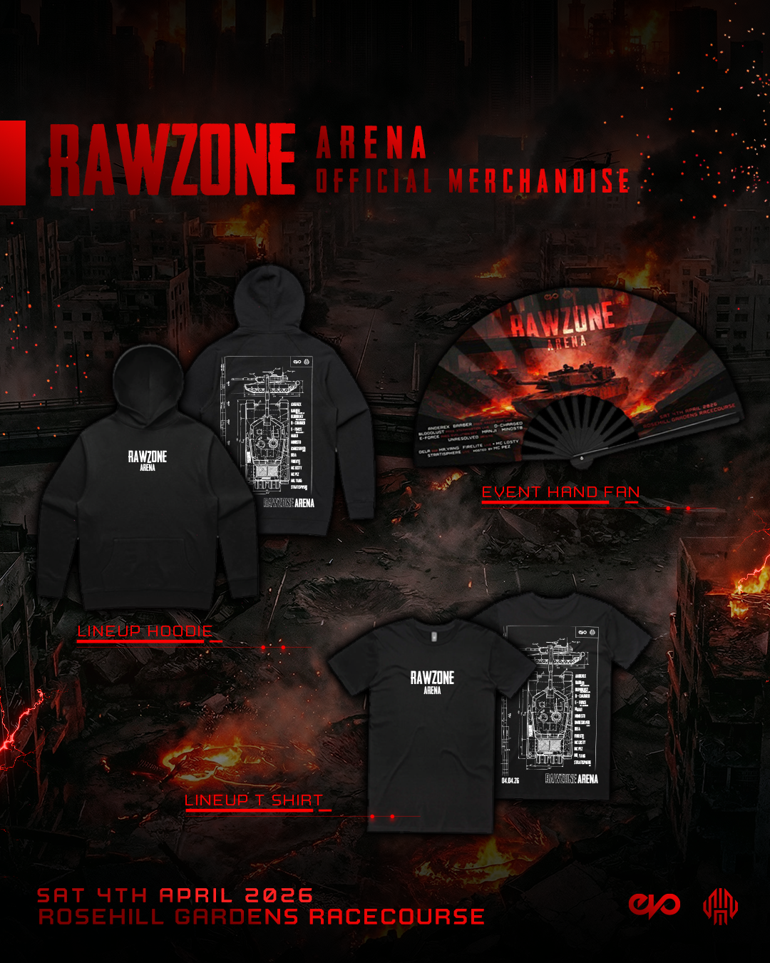 RAWZONE FAN PRE ORDER LIMITED EDITION